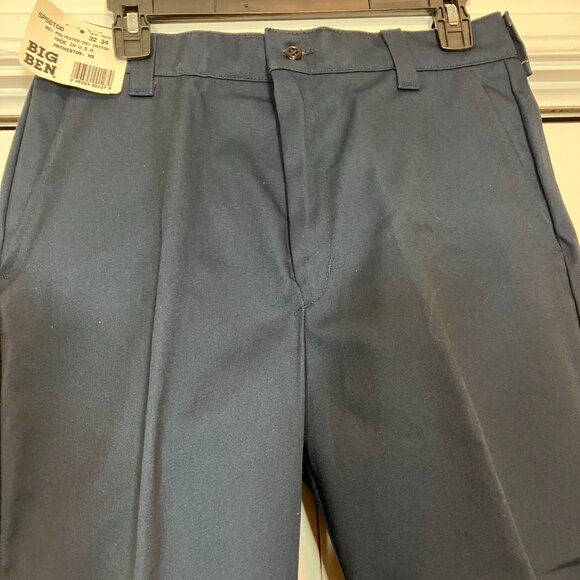 Vintage Big Ben Navy Work Pants 32/34 NWT - Picture 4 of 5